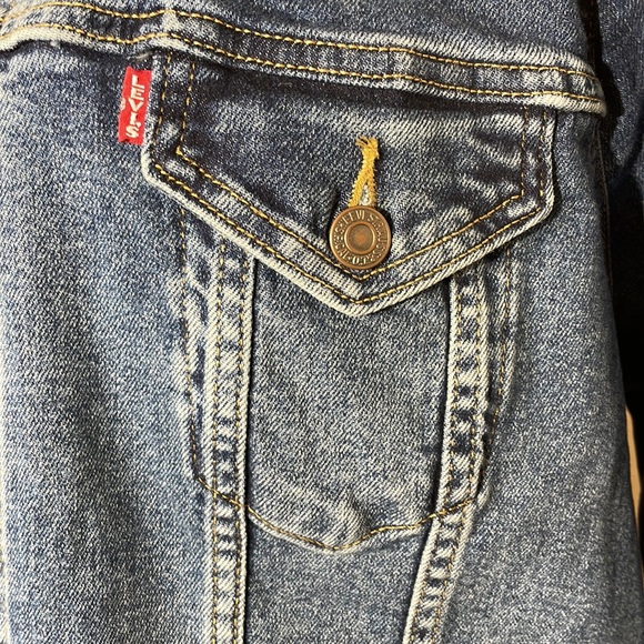 Levi’s Ex-Boyfriend Trucker Denim Jacket - Picture 12 of 17